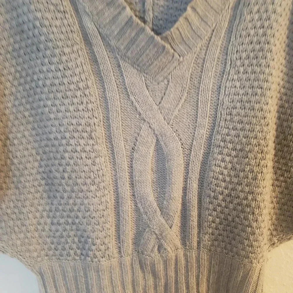 a.n.a. Grey Knit Sweater - Picture 3 of 6